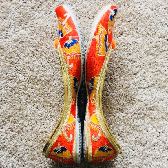 New 2018 ! Vibrant Orange Umbrella Jutti - Picture 4 of 7